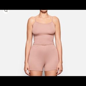 SKIMS sleep set gently worn
